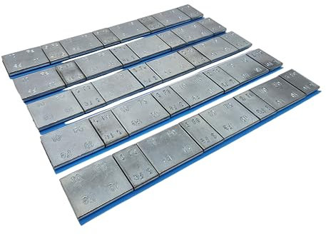 5 Pack Adhesive Wheel Balancing Weight Strip Lead Free Stick On 60g