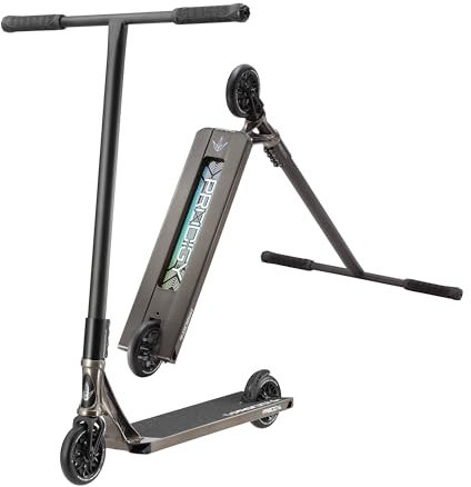 Blunt Prodigy X Complete Stunt-Scooter H=86/90cm Park/Street I Kinder I Jugendlich I Erwachsene I Trick I Tret I Roller I Leicht (Street H=90 Grau)
