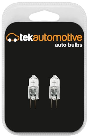 Tek Automotive 6V 10W G4 Miniature Halogen Capsule Pin Base Bulb - Twin Pack