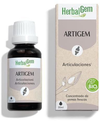 HERBALGEM ArtiGem BIO Confort Articular 30 ml – Gemoterapia Concentrada | Complejo de gemoterapia concentrada. Apoyo diario para el confort de las articulaciones.