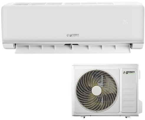 Green Electric Plus Climatizzatore Condizionatore Mono Split 12000 BTU, WiFi, Efficienza Energetica A++/A+ 3.5 kW R32, a Muro a Basso Consumo con Inverter Pompa di Calore e Unità Esterna