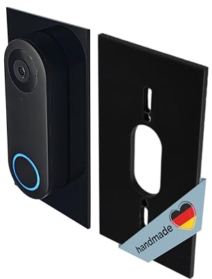 LazerlichtCraft | Acrylglas Blende Klingelschild für Reolink Video Doorbell PoE/WiFi D340W D340P – Türklingel Zubehör