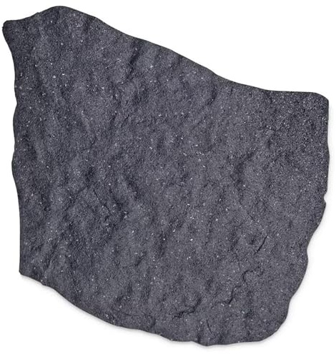 Garden Central 4 Stück 45,7 x 55,9 cm Trittsteine aus Naturkautschuk, rutschfest, für den Außenbereich, künstliches Deko-Set für Landschaftsbau und Gartenarbeit, DIY-Dekoration für Gehwege und Hofwege