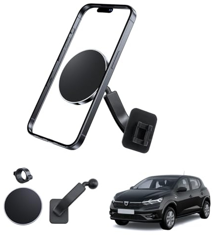 Coleya Supporto Cellulare Magnetico Compatibile con Dacia Sandero 3/ Dacia Jogger/Dacia Logan 3 2021-2026, Supporto Telefono MagSafe, Porta Cellulare Auto, per Tutti Smartphone