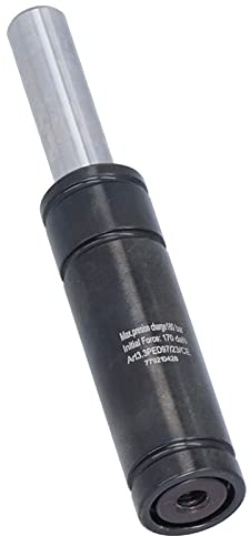 FTVOGUE Kvävgasfjäder Legeringscylinder Minikvävecylinder X170 2800N 19 Mm Cylinder 11 Mm Kolv med Uppblåsningsport för Pressningsgaspressningsdelar (X170-100)