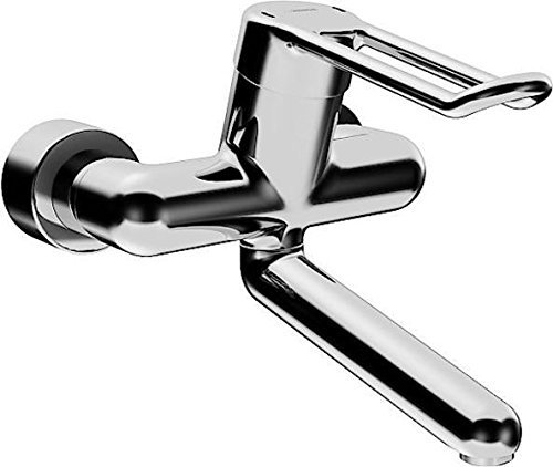 Hansa Medipro Einhand Waschbecken MURAL Maneta gestanzt 246 mm chrom (02552205)