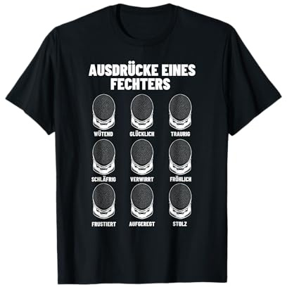 Fechtmeister Fechten Bekleidung Fechtsportler Fechter T-Shirt