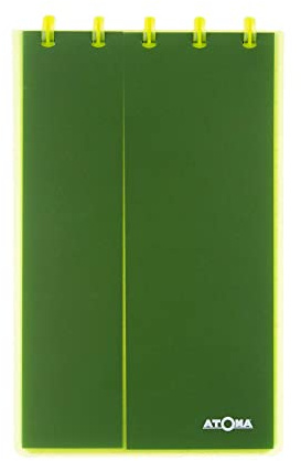 ATOMA Notizbuchsystem - Vokabelheft - grün