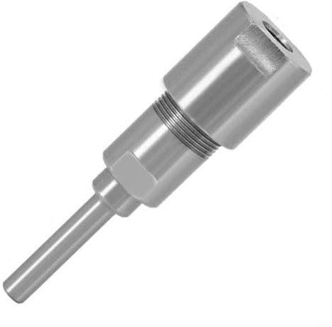 Varilla de extensión de pinza de enrutador, extensor de adaptador de broca de enrutador, barra de extensión de fresado para vástago de 1/4 pulgadas, 8 mm, 6 mm (vástago de 6 mm a 6 mm)