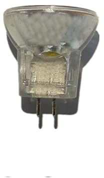 UGEFKMQ 1PCS Lampadine Alogene Mr8 6V 5W G4 Bi-Pin Base Spotlight Faretto Lampada Alogena 12V Mr8 20W Lampade Alogene A Risparmio Energetico,6V,5W