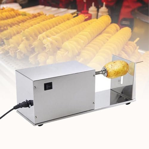 Cortador De Patatas, Cortador De Patatas Eléctrico Tornado, Cortador En Espiral Eléctrico De 50W, Cortador De Patatas, Cortador De Patatas Torcido, Cortador De Patatas Tornado, Máquina Cortadora