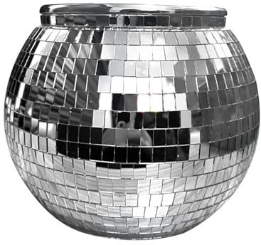 Discos Seau à glace miroir pour vin, bière, champagnes, refroidisseurs pour fêtes, camping, plein air, vin facile à transporter
