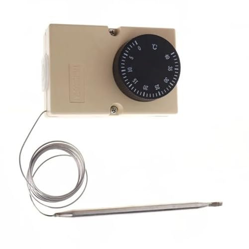 1NC1NO AC 250V 0-40℃ Temperatur-Thermostatschalter-Sensor mit 63-Zoll-Kapillare