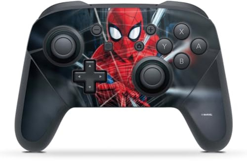 DeinDesign Skin kompatibel mit Nintendo Switch Pro Controller Folie Sticker Marvel Kinofilm Film