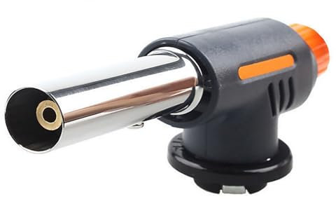 Soplete de cocina, soplete de soldadura, soplete de soldadura de fontanería, soplete de cocina para Creme Brulee, barbacoa, horneado, camping