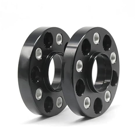 ATGCBCAUF Für X6 F01 F02 F03 F04 F06 F07 F10 F11 F12 F13 F18 5/6/7 Serie 2 Stück 30/35/40/45mm 5x120 72,56mm Spurverbreiterung Adapter(2PCS 25MM)