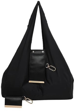 Tote Purse Trendy Purses Portable | Lightweight Expandable Key Ring Tote for Students Teachers Travel Outdoor School Shopping Office Work Beach Picnic Daily