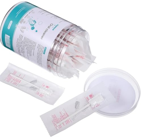 HEALEEP Spazzolino Pulitore Lingua 30 Pezzi per Ragazzo Ragazza e Ragazzo Ragazza, Design Ergonomico Morbido per Pulizia Orale e Massaggio Gengive