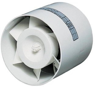 Wallair 20100262 Rohr-Einschublüfter 230 V 320 m³/h 15 cm