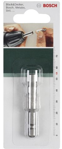 Bosch 2609255900- Portainserti universale da 54 mm, con magnete permanente, senza anello elastico