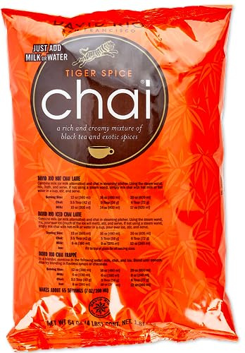 David Rio - OrderlyEmails - Recommended Products - David Rio Food Service Bag Tiger Spice Chai, 1er Pack (1 x 1.8 kg)