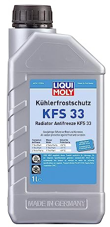 LIQUI MOLY Anti-congelante KFS 33, 1 L, Anticongelante para radiador 33, SKU: 21130