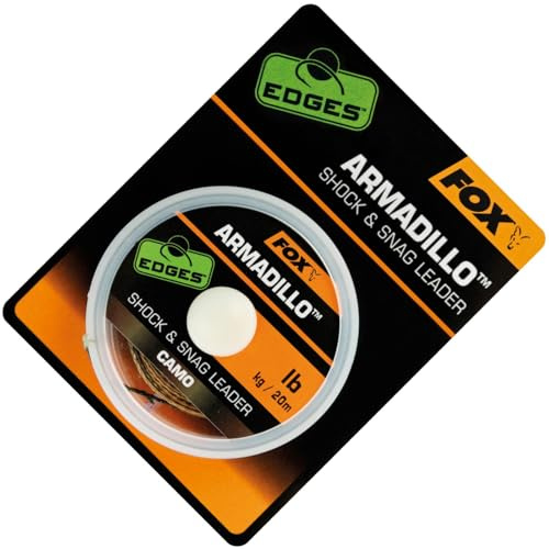 Fox Armadillo Camo Shock & Snag Leader 20m - Vorfachmaterial