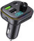 Bluetooth Voiture, Transmetteur FM Bluetooth V5.3 54W (PD 36W&18W) Émetteur FM Voiture Chargeur 3 Ports USB Récepteur Radio sans Fil Affichage LED Clé USB 32GB avec lumière d'ambiance 7 Couleurs
