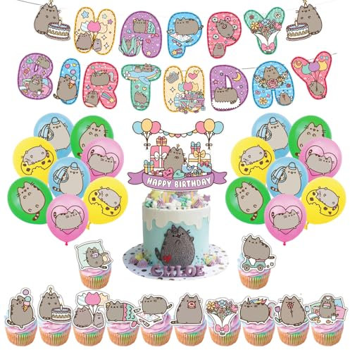 Cumpleaños Fiesta Decoración Decoraciones de Cumpleaños Decoración Cumpleaños Globos Decoraciones Globos Fiesta Cumpleaños Decoraciones de Tarta Guirnalda Feliz Cumpleaños Deco Fiesta Cumpleaños