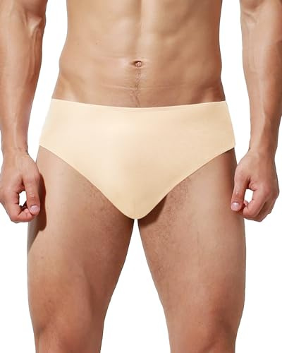 Calzoncillos de baile para hombre, ballets de asiento completo, ropa de baile masculina, pantalones cortos de cintura ancha, cinturón de ballet, ropa interior de baile, color carne, L