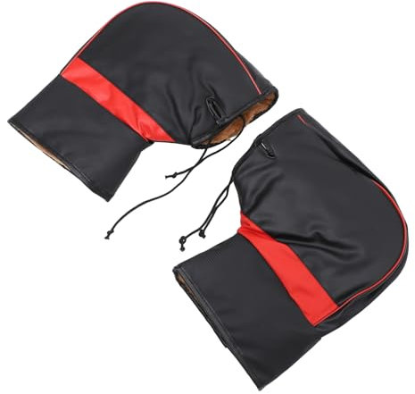 Zerodeko Regendichte Motorradhandschuhe Winterhandschuhe Für Motorradlenker Warme Lederhandschuhe Kompatibel Mit Mountainbikes Und Motorrädern