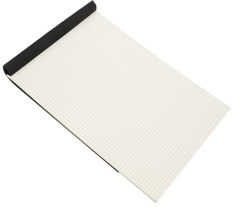 OSALADI Millimeterpapierblöcke Mit Abreißfunktion Glattem Papier Robuster Kartonrückseite Und Gittermuster Für Mathematik Und Zeichnungen