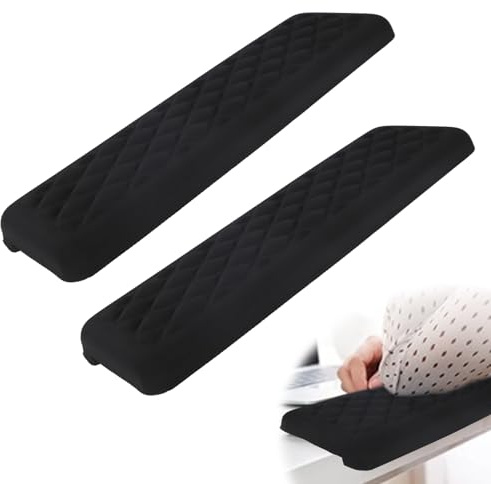 2 Stk L Förmige Ellenbogenschützer für den Schreibtisch, Memory Foam Sichere L Förmige Handgelenk Ellenbogenstützen für den Schreibtisch Büro Zuhause Bequeme Handgelenkstütze