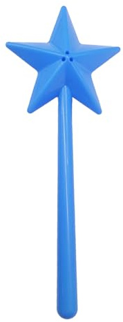 ANKROYU Dispenser multifunzionale a forma di pentagramma in plastica con bacchetta saliera e agitatore per feste in campeggio, picnic, ristoranti di casa (Blu)