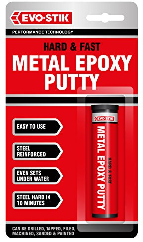 Evostick Hard And Fast Super Glue Metal Epoxy Putty 50g