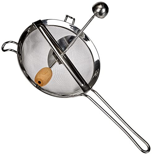 Ibili 727220 Passoir à Coulis, Acier inoxydable, Bois