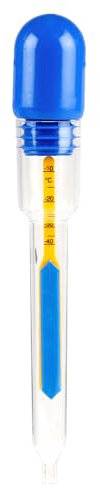 HEYNER® Frostschutzprüfer für Kühlflüssigkeit – Made in Germany, Kunststoff-Hydrometer, Messbereich bis –40 °C, mit Temperaturkompensation