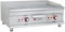 Beeketal 'BGP-7' Profi Gastro Grillplatte elektrisch mit gerillter und glatter Grillfläche (75 x 40 cm) aus 10 mm dickem Gusseisen, 2 Zonen stufenlos regelbar je 50-300 °C (2 x 3200 Watt)