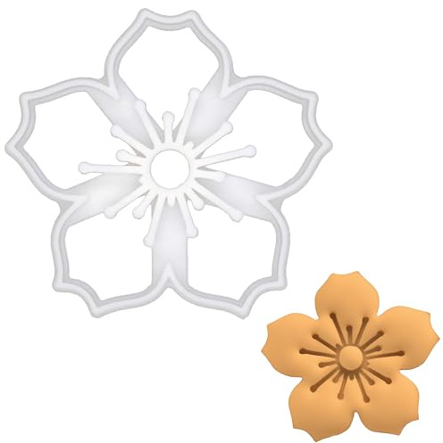 emporte-pièce aux fleurs de cerisier, 1 pièce Bakerlogy