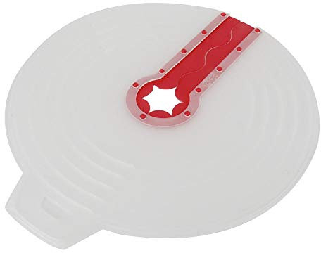 Anti-salpicaduras Anti-Derrame Tapa Cubierta Protector de pantalla para Egg Bowl Batidor Cocina Herramienta de cocina con mango