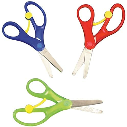 Baker Ross Kinder-Scherenfedern (3er-Pack) für Kunst und Handwerk für Kinder