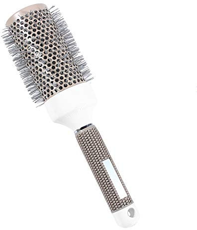 Spazzola rotonda in ceramica, spazzola per capelli a barilotto per asciugatura con phon, spazzole da barbiere, spazzola per styling rapido per donne (53#)