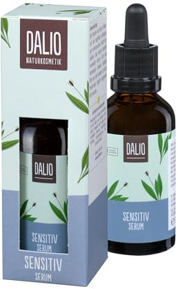 DALIO - Sérum Sensitiv - 1 x flacon de 50 ml - pour cuir chevelu sensible - avec jus de plante bio plantain et jus d'aloe vera bio - cosmétique naturel végétalien certifié