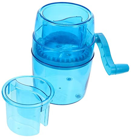 WOONEKY Tritaghiaccio Manuale Per Cucina Tritatutto Ghiaccio Portatile Senza Elettricità Per Bevande Estive Feste e Ufficio