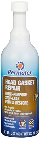 Permatex 30300 Head Gasket Repair - Multi-Purpose Stop-Leak, 16 fl. Oz, Seals Head Gaskets While Preventing Future Leaks