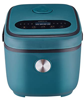 YIHANSS Electric Slow Cooker with Hinged Lid | Programmable Digital Display | 3L (2-3 People) | Keep Warm Function |