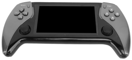 Retro-Videospielkonsole, Quad-Core-Retro-Handheld-Spielekonsole, IPS-Bildschirm, 11 Emulatoren, 2500-mAh, Integrierte Controller-Unterstützung (Gray)