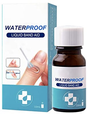 Flüssiger Verband, 10ml Aktive Hautreparatur, Hautkleber Für Wunden, Wasserfester Hautkleber Für Kratzer, Wunden Und Kleinere Schnitte
