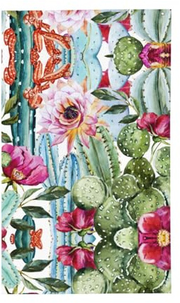 Bandera de primavera con estampado de rosas suculentas de cactus de 3 x 5 pies, a prueba de decoloración, para exteriores/interiores, jardín, casa, decoración del hogar