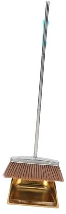 1 juego de recogedor, escoba vertical, escoba de interior, escoba de mango largo, palas de limpieza for habitaciones, escoba de vestíbulo, escoba de pie, recogedor de barrer, escoba for bañera, cepill